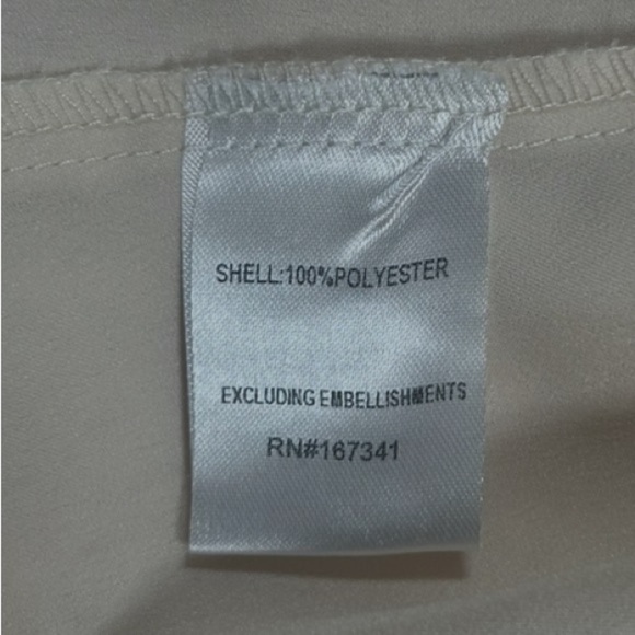 Hello Molly Elegant Cream Maxi Dress. Size XS. - Picture 10 of 10